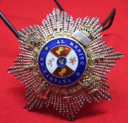  Spain, Franco Era, War Cross Breast Star — image 4