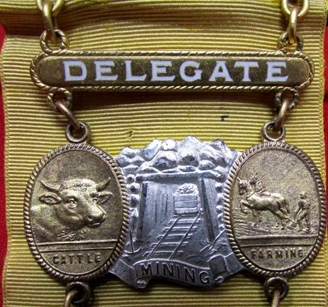  US Post Civil War, Denver Colorado GAR Delegate Badge, 39th National Encampment 1905 — image 4