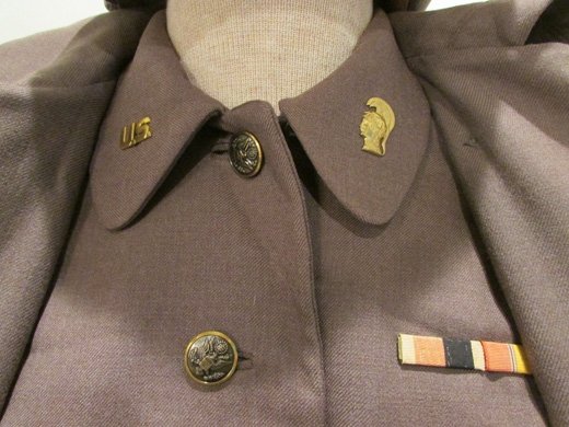  US Korean War Woman's Army Officer JWAC Taupe Uniform Set — image 6