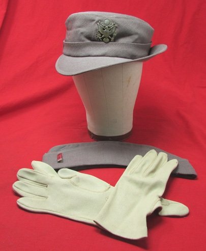  US Korean War Woman's Army Officer JWAC Taupe Uniform Set — image 9