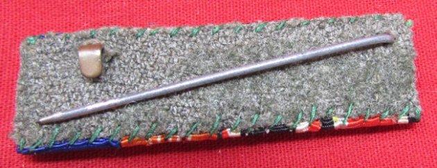  German WWII 4 Place Ribbon Bar — image 3