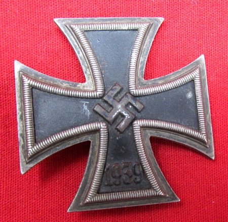  German WWII Iron Cross 1st Class, Klein & Quenzer Mfg — image 2