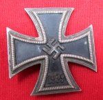 German WWII Iron Cross 1st Class, Klein & Quenzer Mfg