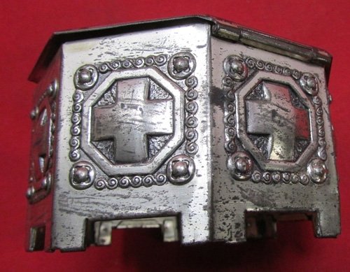  German WWI Iron Cross Octagon Patriotic Trinket Box — image 5