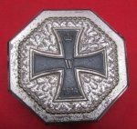 German WWI Iron Cross Octagon Patriotic Trinket Box