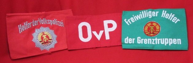  East German Lot of 3 Armbands — image 2