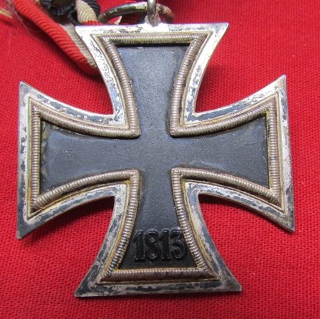  German WWII Iron Cross 2nd Class & Ribbon — image 4