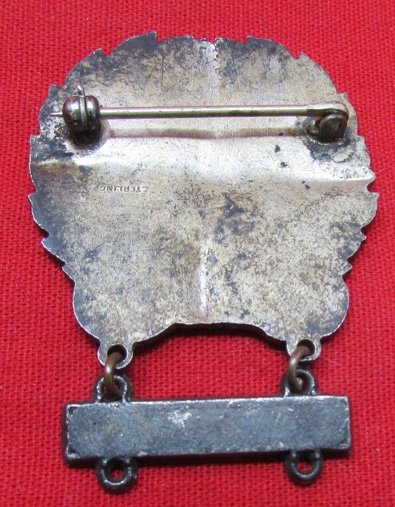  US WWII USAAF Technician's Badge, Air Plane Mechanic Bar, Sterling — image 3