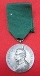 German WWI Patriotic Kaiser Wilhelm Medal & Ribbon