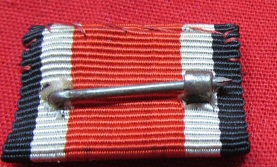  German WWII Iron Cross 2nd Class Ribbon Bar — image 3