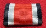 German WWII Iron Cross 2nd Class Ribbon Bar
