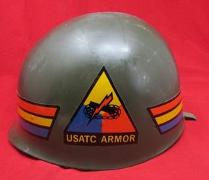 US Grenada Era, M1 Helmet Liner USATC Armor