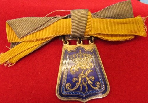  German Pre WWI, Hussar Veterans Badge, 1st Westphalian — image 2