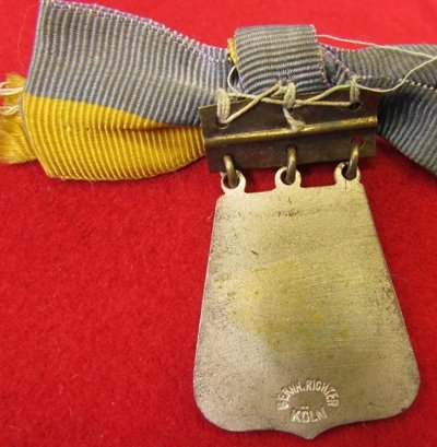  German Pre WWI, Hussar Veterans Badge, 1st Westphalian — image 4