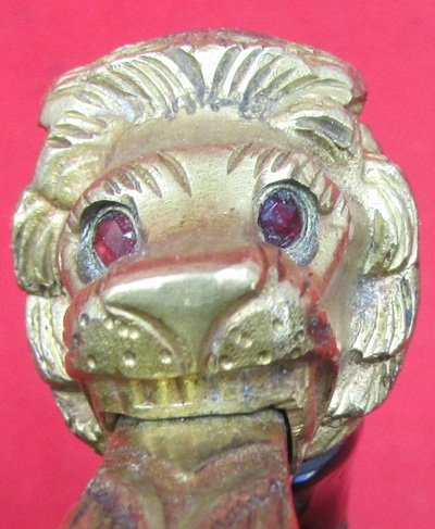  German Imperial Era, Cavalry Officer Lionhead Sword & Knot, WKC — image 5