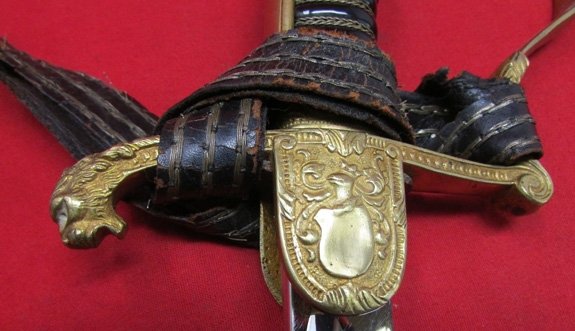  German Imperial Era, Cavalry Officer Lionhead Sword & Knot, WKC — image 7