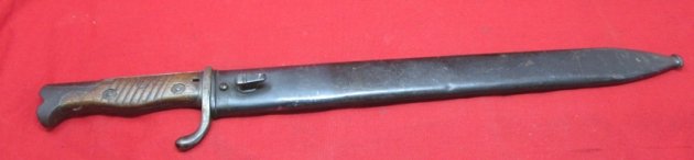  German WWI 98/05 Bayonet, Schutzpolizei Issue 1920, Mauser Mfg — image 2