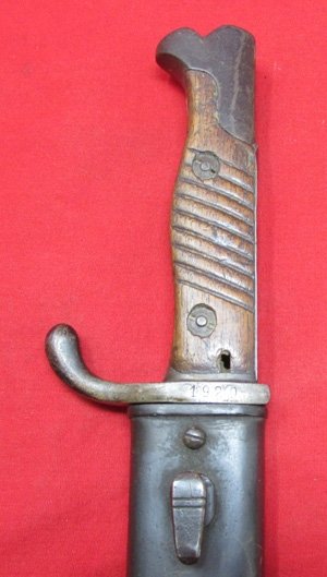  German WWI 98/05 Bayonet, Schutzpolizei Issue 1920, Mauser Mfg — image 4