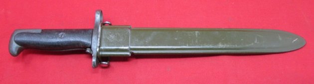  US WWII Modified M1 05/42 Garand Bayonet, UFH 1942 — image 2
