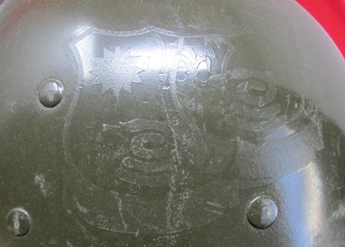  US WWII M1 Swivel-Bale, Steel Helmet & Seamans Paper WWII Liner — image 6