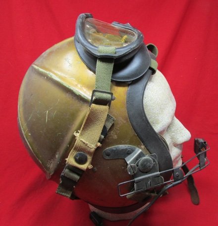  US Korean War Era USN Flying Helmet, Goggles, Summer Helmet Set — image 6