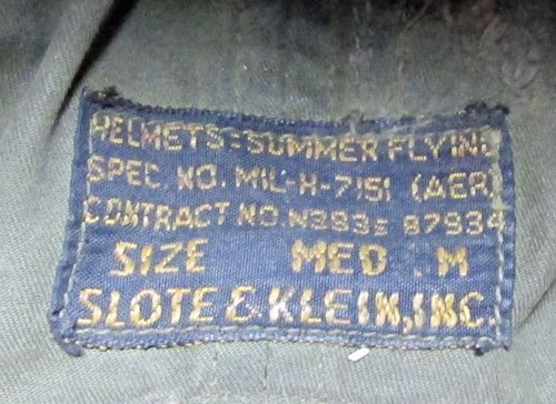  US Korean War Era USN Flying Helmet, Goggles, Summer Helmet Set — image 8