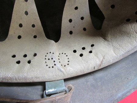  Italian WWII M1933 Steel Helmet, Size 60 — image 5