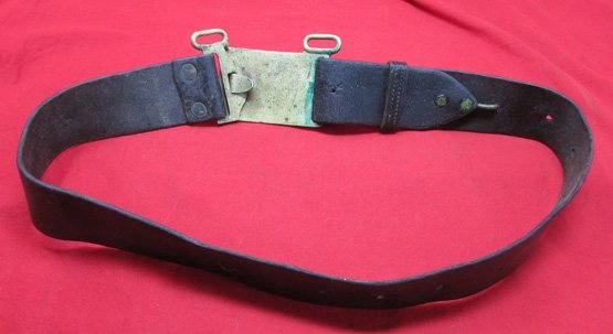  US Indian Wars Era, M1874 Infantry Waist Belt & Buckle, Palmer Brace System — image 4