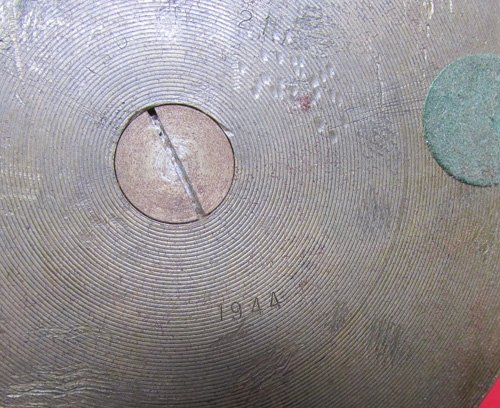  US WWII Trench Art Ashtray, 1944 — image 3