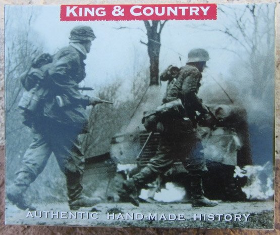  King & Country, WS054, Waffen-SS Seated Riflemen, Retired, Boxed — image 4