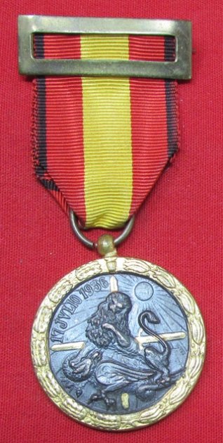  Spanish Civil War Campaign Medal — image 2