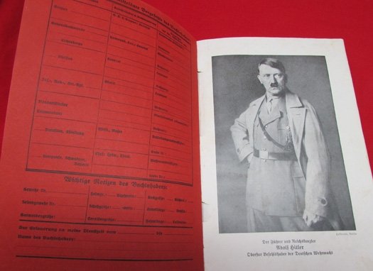  German WWII Reibert Manual, Kanonier, Early Edition 1937 - 38 — image 3