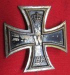 German WWI Iron Cross 1st Class, Private Purchase