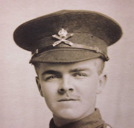  British WWI RPC Machine Gun Corps Portrait — image 3