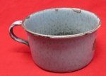 US Spanish American War Era Stamped Enamel Drinking Cup