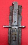 Japanese WWII Type 30 Bayonet Frog Matsushita Kinzoku Arrow M