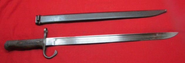  Japanese WWII Type 30 Bayonet & Scabbard, Kokura Arsenal — image 4