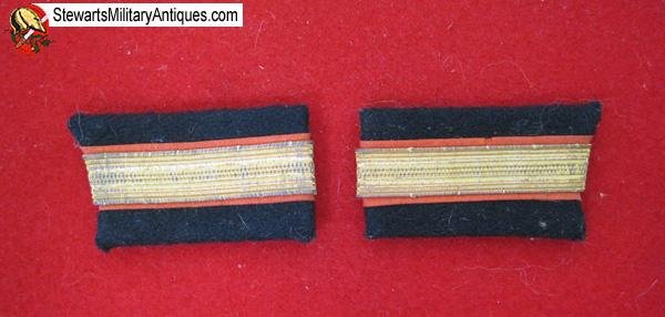 Japanese WWII IJN 1942 Pattern Collar Rank, Medical Warrant Officer — image 2