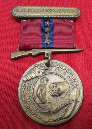  US Korean War, Vietnam War, USMC Good Conduct Medal & Document Lot — image 4