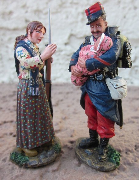  King & Country, FW072, French 1914, Au Revoir!, Retired, Boxed — image 2