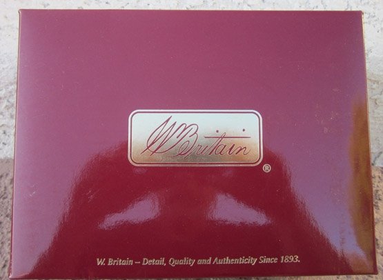  Britains Toy Soldiers, 27011 British Camel Corps Officer Advancing 1884-85, Numbered Certificate — image 4