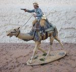 Britains Toy Soldiers, 27011 British Camel Corps Officer Advancing 1884-85, …
