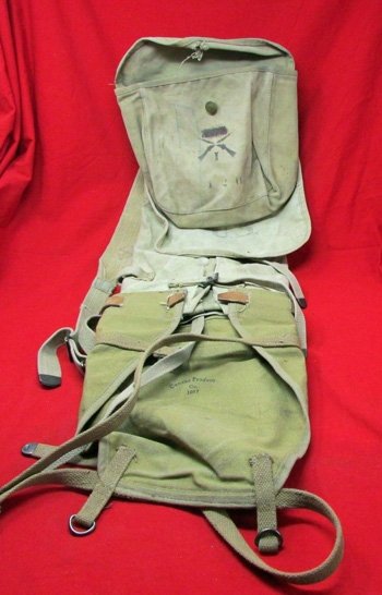  US WWI M1910 Haversack, 19th Infantry Company B — image 2