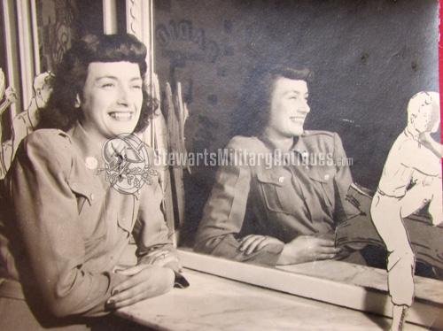  US WWII WAC, British Red Cross Ladies, Photo Lot, 3 — image 4