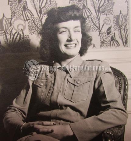  US WWII WAC, British Red Cross Ladies, Photo Lot, 3 — image 5