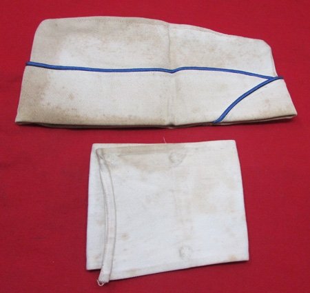  US WWII Civil Defense Auxiliary Police Hat & Armband — image 3