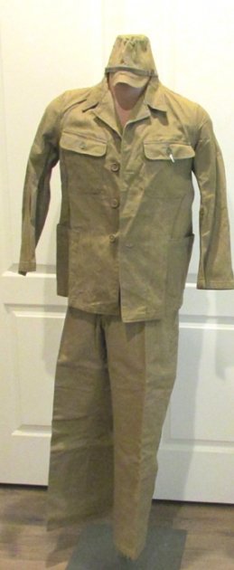  Japanese WWII Factory Worker, 3-Piece Uniform Set — image 2