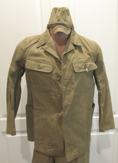  Japanese WWII Factory Worker, 3-Piece Uniform Set — image 3