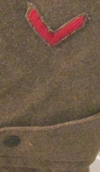  US WWI Wool Overcoat, 1917 Contract, Chicago Depot — image 3