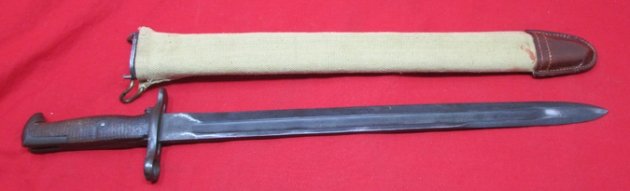  US M1905 Bayonet, Blade Marked RIA 1918 — image 5